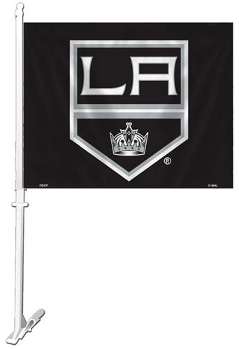 BSI NHL Los Angeles Kings 2-Sided 11"x14" Car Flag