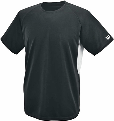 Wilson S300 Crew Neck Poly Mesh Baseball Jerseys. Decorated in seven days or less.