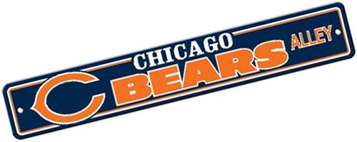 BSI NFL Chicago Bears Plastic Street Sign