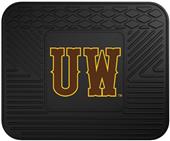 Fan Mats Univ. of Wyoming Vinyl Utility Mats