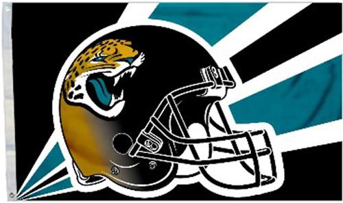 BSI NFL Jacksonville Jaguars 3'x5' Flag w/Grommets