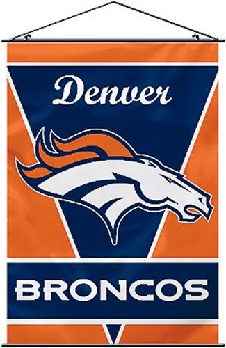 BSI NFL Denver Broncos 28" x 40" Wall Banner