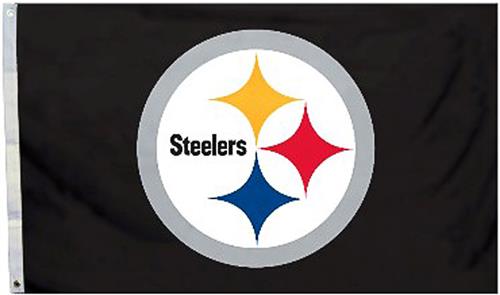BSI NFL Pittsburgh Steelers 3'x5' Flag w/Grommets