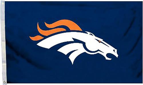 BSI NFL Denver Broncos 3' x 5' Flag w/Grommets