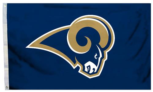 NFL Los Angeles Rams 3' x 5' Flag w/Grommets