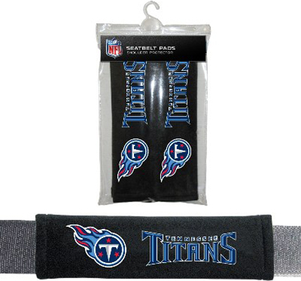 BSI NFL Tennessee Titans Seat Belt Pads (2Pk)
