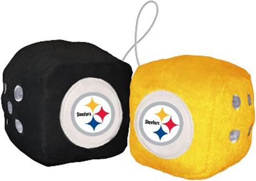 BSI NFL Pittsburgh Steelers Fuzzy Dice