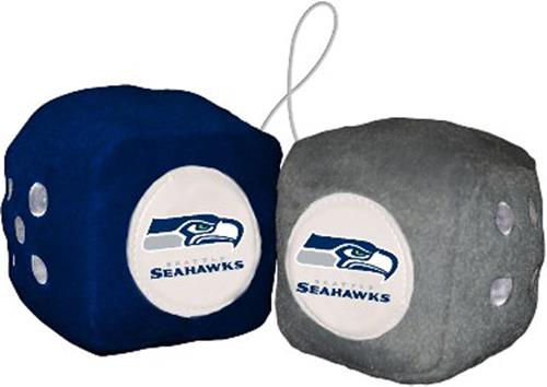 BSI NFL Seattle Seahawks Fuzzy Dice
