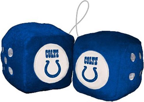 BSI NFL Indianapolis Colts Fuzzy Dice