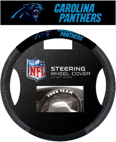 BSI NFL Carolina Panthers Steering Wheel Cover