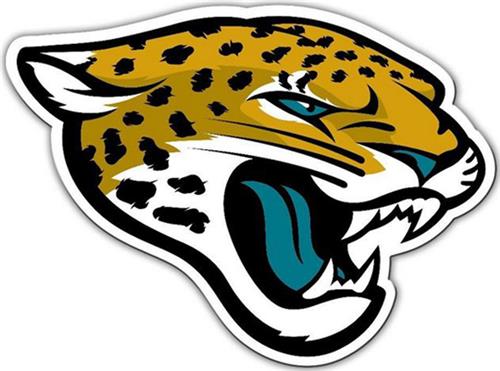 BSI NFL Jacksonville Jaguars 12" Logo Car Magnet