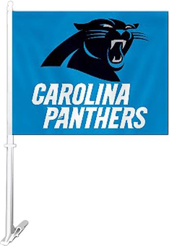 BSI NFL Carolina Panthers 2-Sided 11"x14" Car Flag