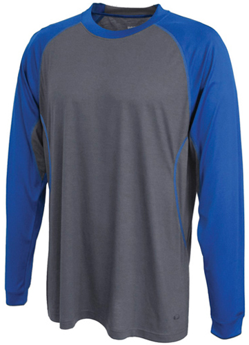 Pennant Adult Curve Soft Cotton Long Sleeve Shirt. Printing is available for this item.