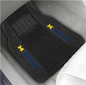 Fan Mats Univ. of Michigan Deluxe Car Mats (set)