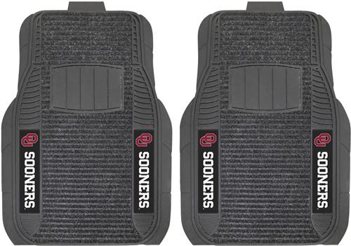 Fan Mats Univ. of Oklahoma Deluxe Car Mats (set)