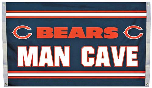 BSI NFL Chicago Bears Man Cave 3' x 5' Flag
