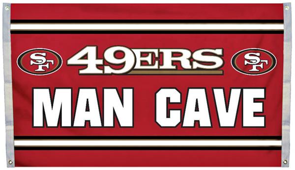 3 ft x 5 ft Polyester NFL Flag - San Francisco 49ers