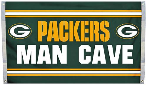 BSI NFL Green Bay Packers Man Cave 3' x 5' Flag