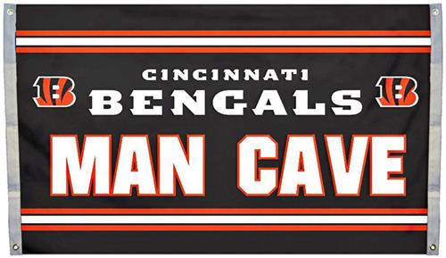 BSI NFL Cincinnati Bengals Man Cave 3' x 5' Flag