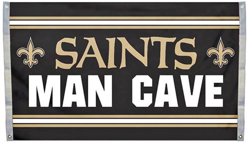 BSI NFL New Orleans Saints Man Cave 3' x 5' Flag