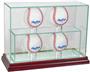 Perfect Cases 4 Upright Baseball Display Case