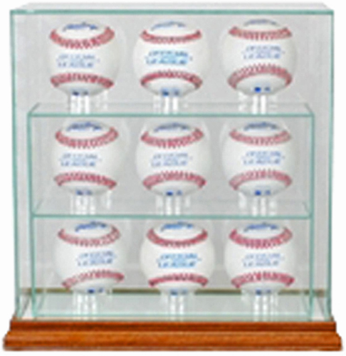 Perfect Case 9 Upright Baseball Display Case