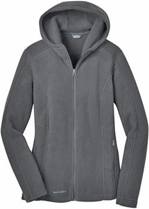 Eddie Bauer Ladies Hooded Full-Zip Fleece Jacket