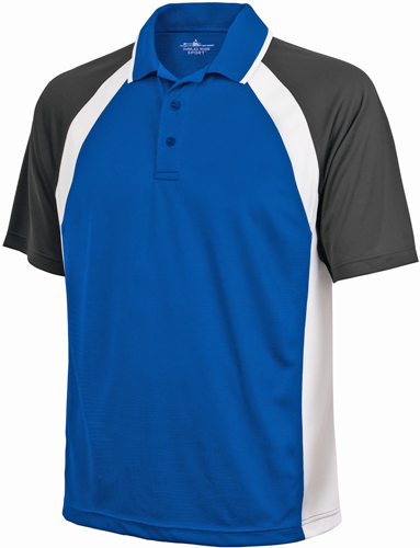 Charles River Men's Ares Button Polo Shirt. Printing is available for this item.