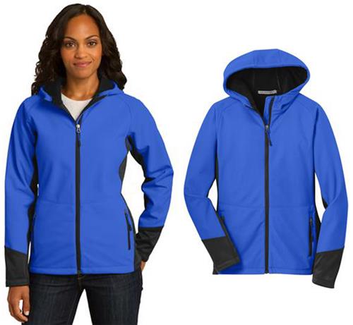 Port Authority Ladies Hooded Soft Shell Jacket