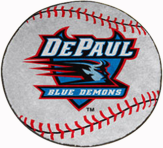 Fan Mats DePaul University Baseball Mat