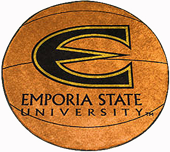 Fan Mats Emporia State University Basketball Mat