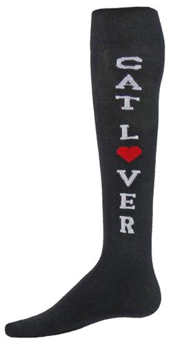Red Lion Cat Lover Socks - Closeout