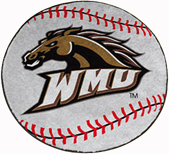 Fan Mats Western Michigan University Baseball Mat