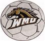 Fan Mats Western Michigan Univ. Soccer Ball Mat
