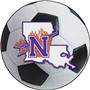 Fan Mats NCAA Northwestern State Soccer Ball Mat