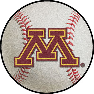 Fan Mats NCAA Minnesota Baseball Mat