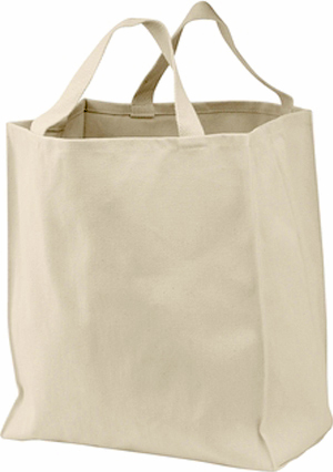 Port & Company Grocery Tote Bag