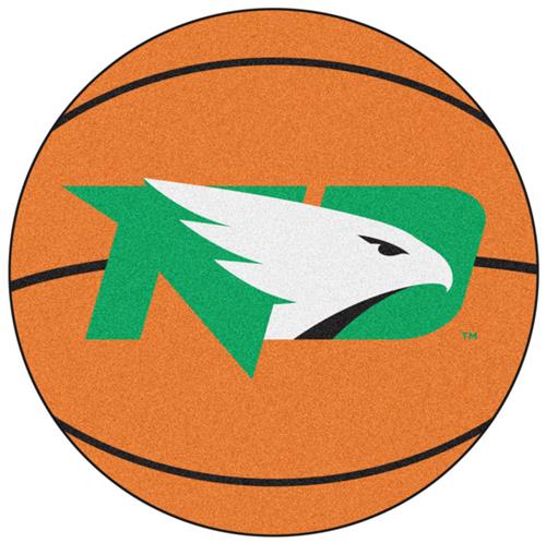 Fan Mats University of North Dakota Basketball Mat