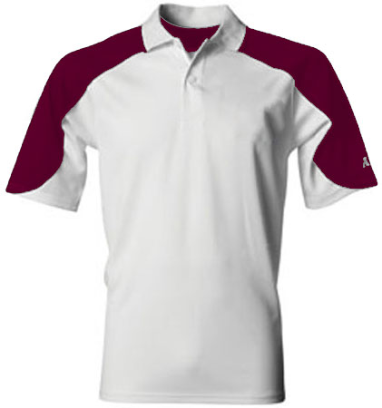 A4 Open Sleeve Moisture Mgmt Polo Shirt CO