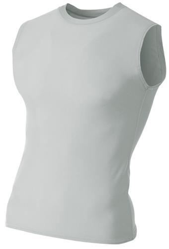 A4 Sleeveless Compression Tee - Closeout
