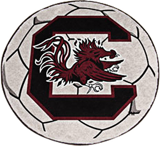 Fan Mats Univ. of South Carolina Soccer Ball Mat