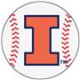 Fan Mats University of Illinois Baseball Mat
