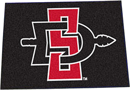 Fan Mats San Diego State University Starter Mat