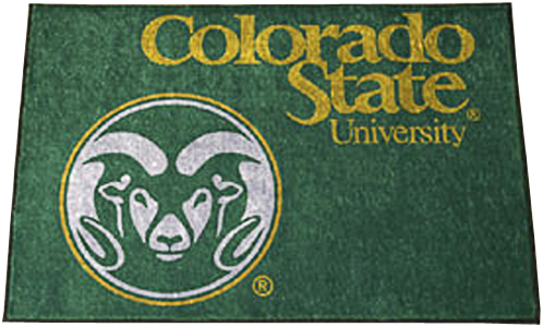 Fan Mats Colorado State University Starter Mat