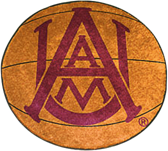 Fan Mats Alabama A&M University Basketball Mat