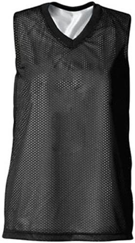 A4 Womens Reversible Mesh/Dazzle Muscle Jersey CO