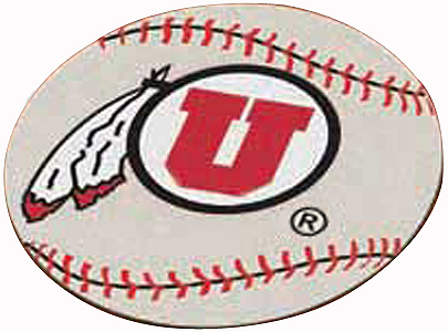 Fan Mats University of Utah Baseball Mat