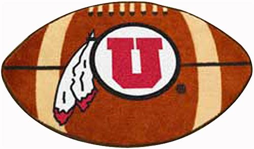 Fan Mats University of Utah Football Mat