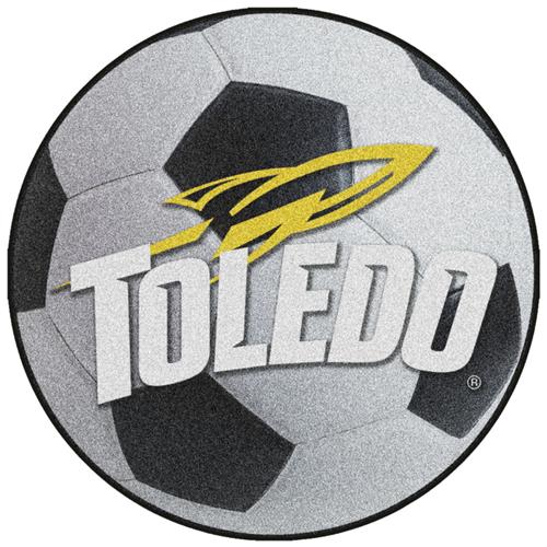 Fan Mats University of Toledo Soccer Ball Mat