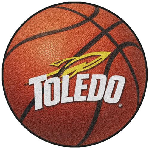 Fan Mats University of Toledo Basketball Mat